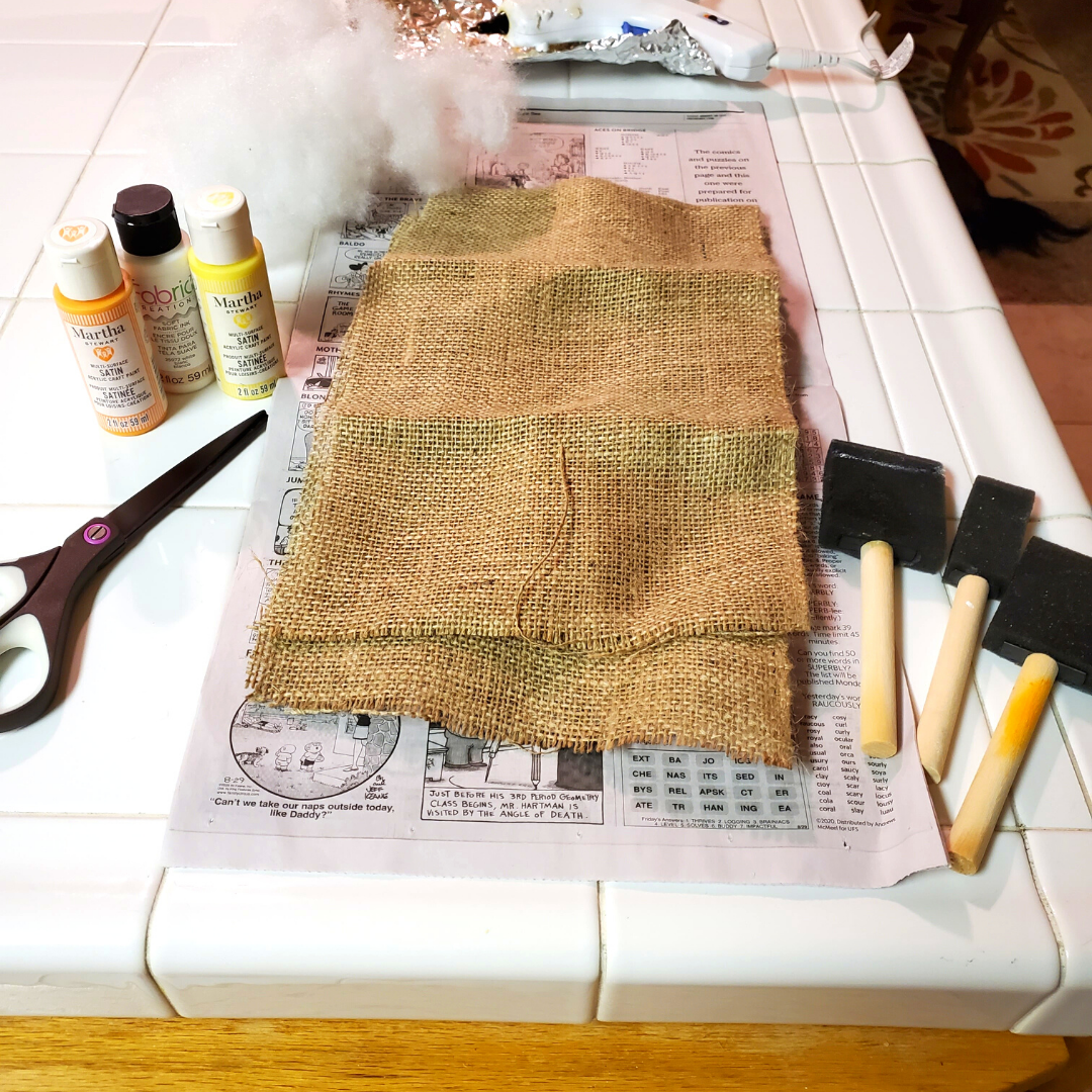 It Might Be Corny, But These DIY Burlap Candy Corn Are Super Cute – The ...