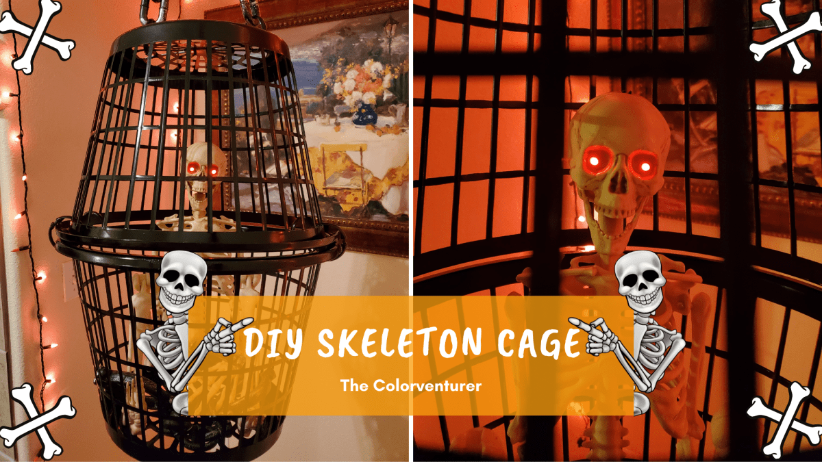 There’s No Bones About It, This Skele-Fun Skeleton Cage Is a Must For Your Halloween Decor 
